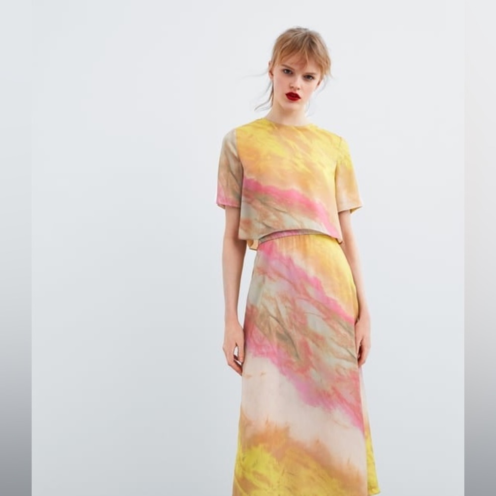 Zara Tie Dye Shirt